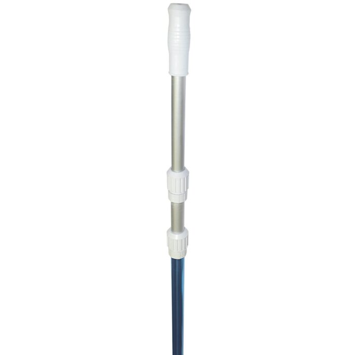 Maner telescopic piscina din aluminiu 2,4 - 4,6 m