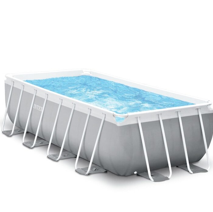 Piscina cu cadru INTEX Prism Quadra 400 x 200 x 122 cm