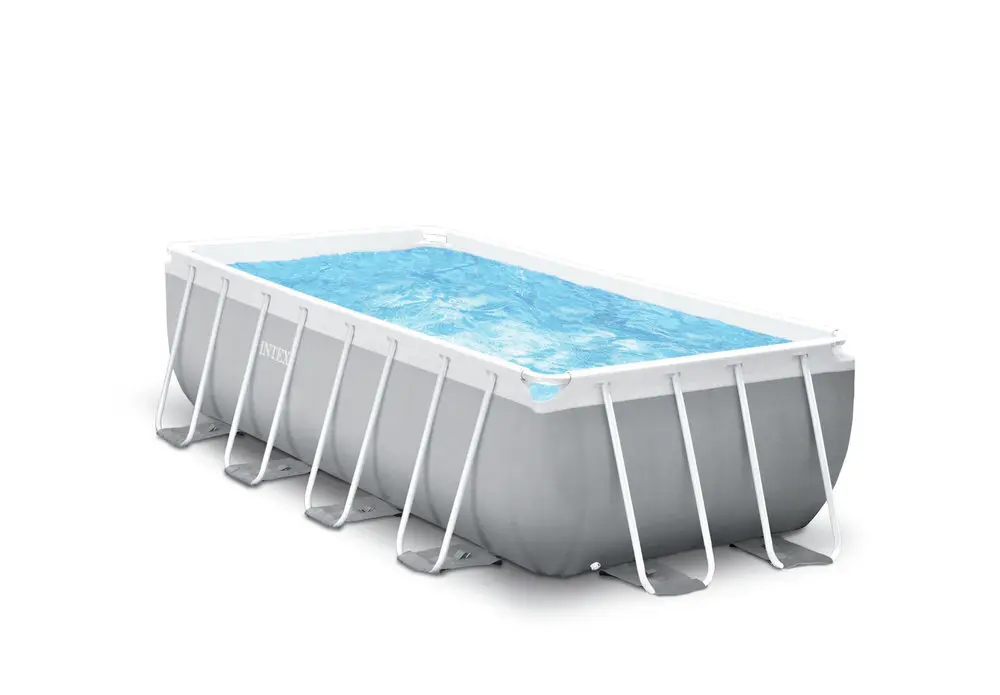 Piscina cu cadru metalic INTEX Prism Quadra 400 x 200 x 122 cm - imagine 3