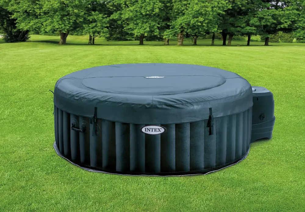 Jacuzzi gonflabil Intex PureSpa Plus Bubble Massage 196 x 71 cm - imagine 6