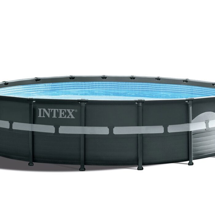 Piscina cu cadru metalic INTEX Ultra Rondo XTR  732 x 132 cm ( cu pompa de filtrare + scara + folie acoperire )