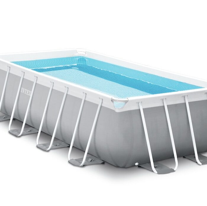 Piscina cu cadru  INTEX Prism Quadra 488 x 244 x 107 cm
