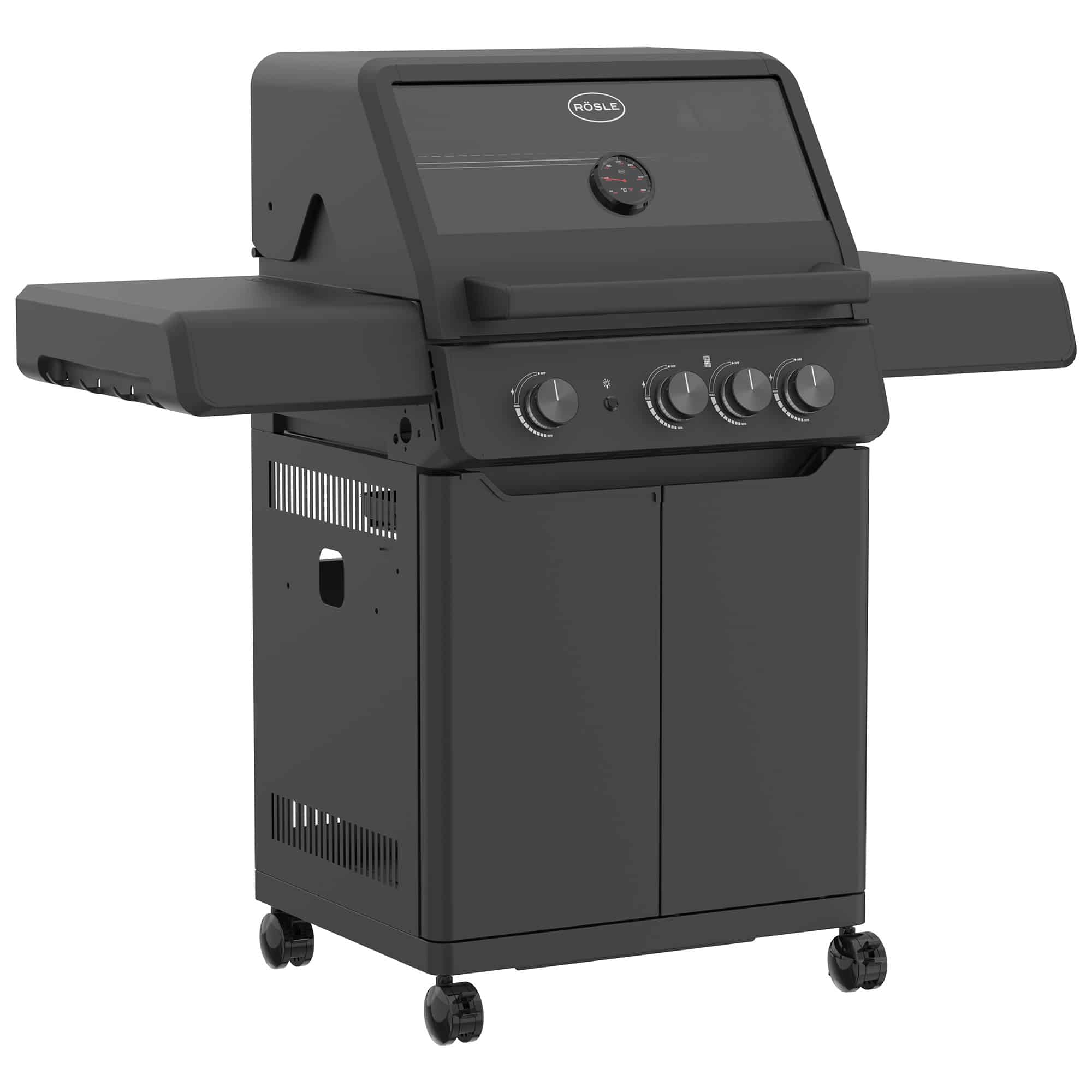 Gratar pe gaz Allflame Peer 3 Vario+, Rosle - imagine 14