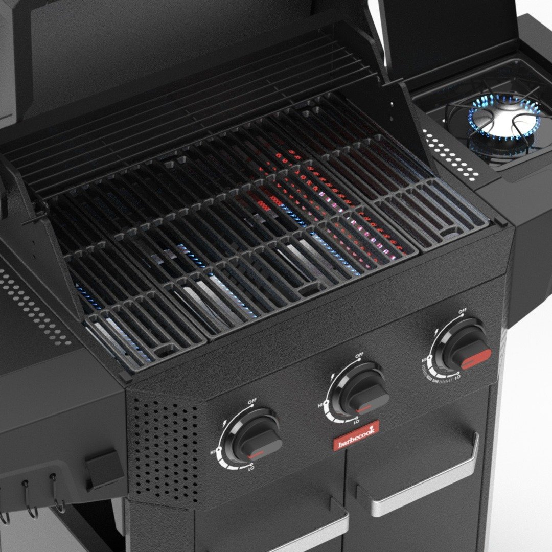 Gratar pe gaz Luca 312, Barbecook - imagine 4