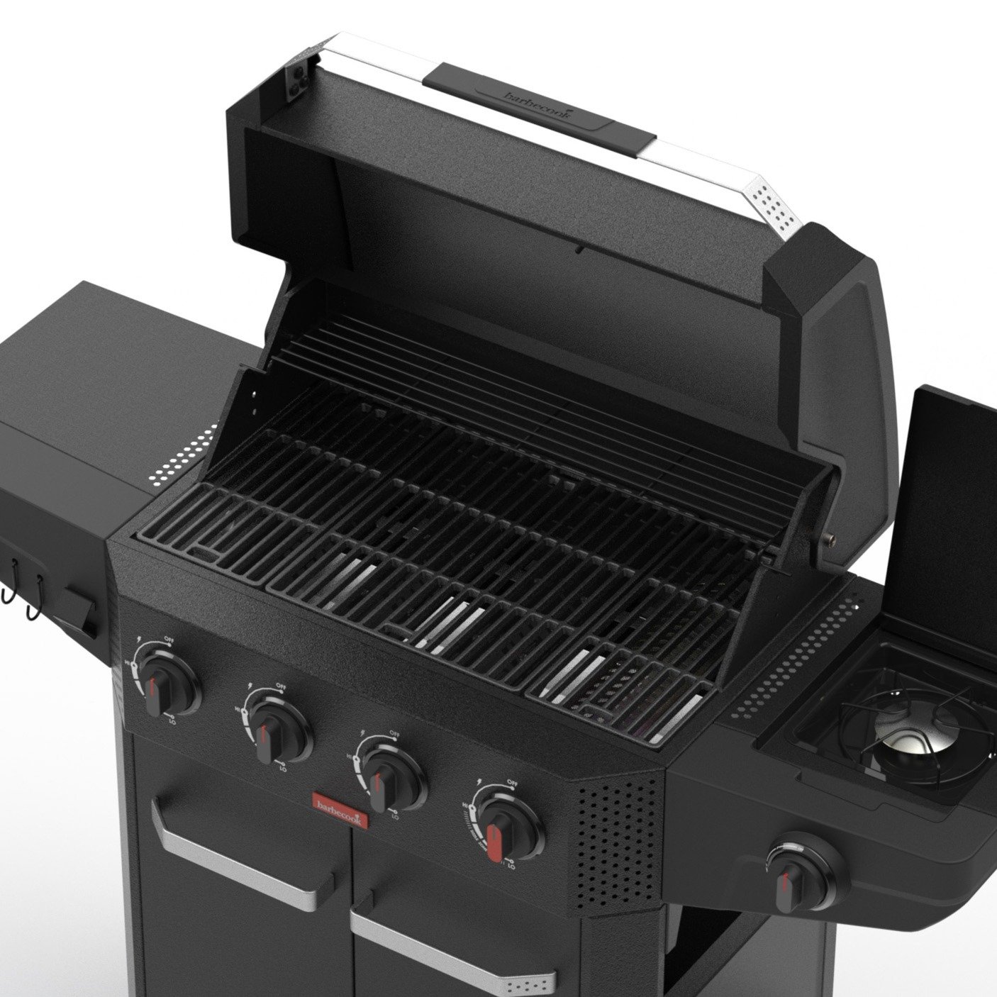 Gratar pe gaz Luca 412, Barbecook - imagine 3