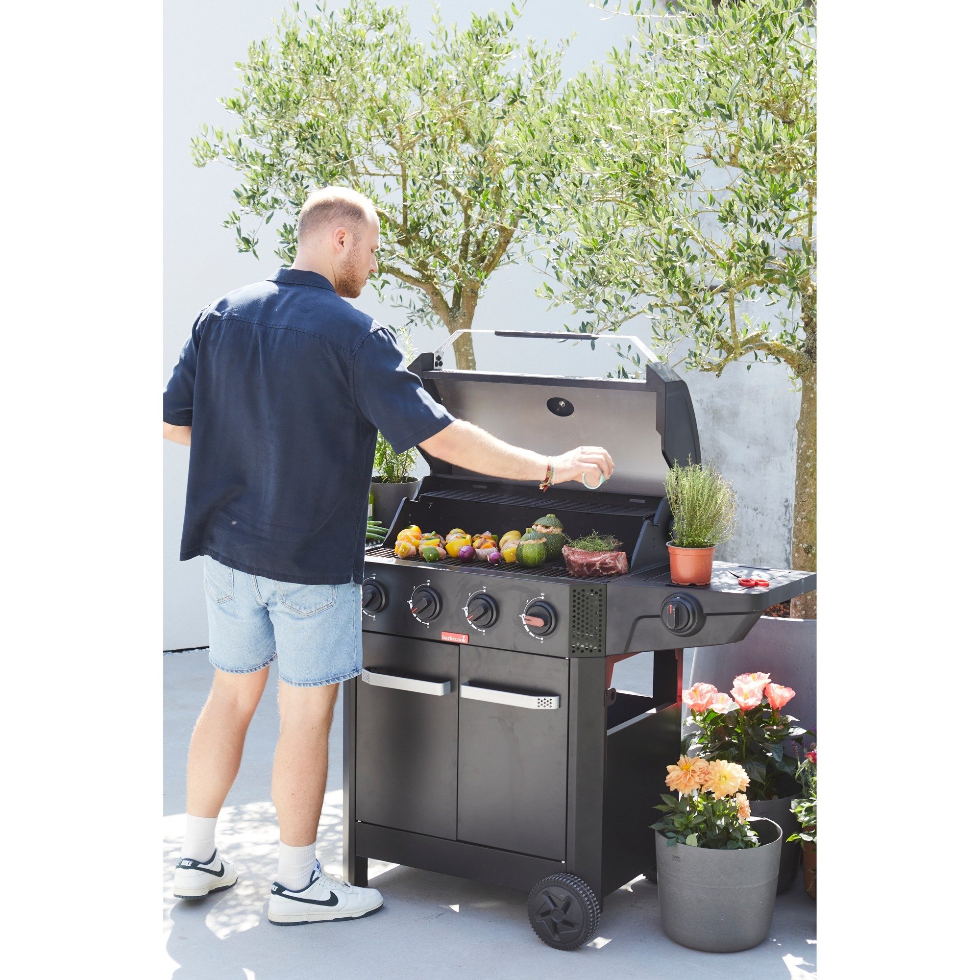 Gratar pe gaz Luca 412, Barbecook - imagine 22
