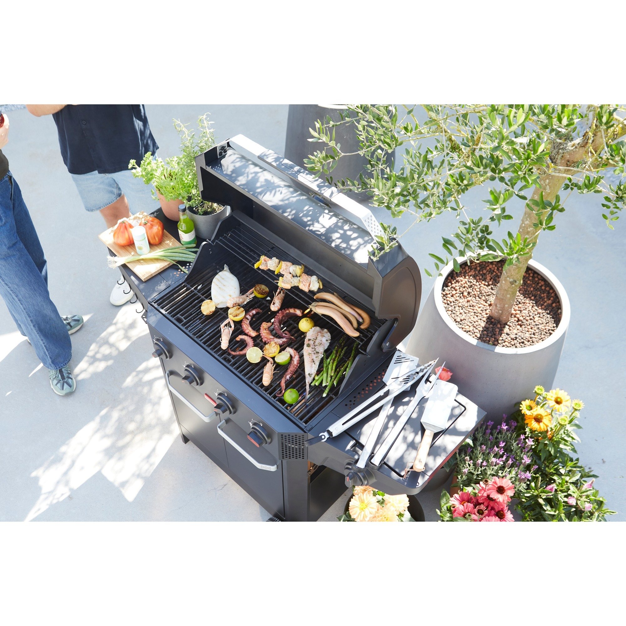 Gratar pe gaz Luca 412, Barbecook - imagine 13