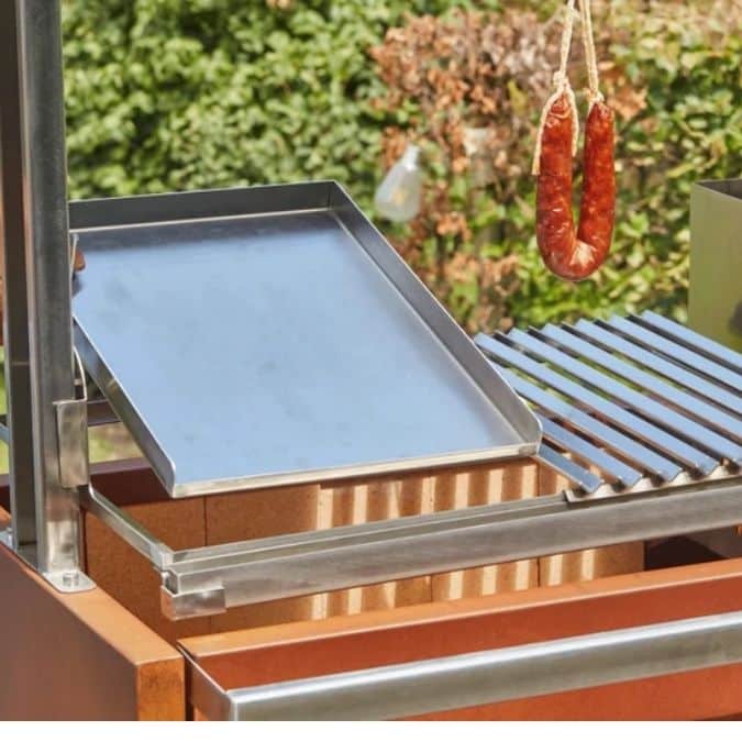Grătar pe lemne carbuni Pedro, Barbecook - imagine 5