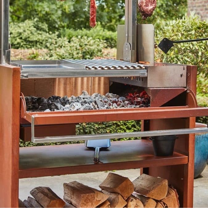Grătar pe lemne carbuni Pedro, Barbecook - imagine 10