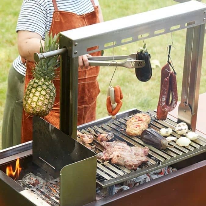Grătar pe lemne carbuni Pedro, Barbecook - imagine 8