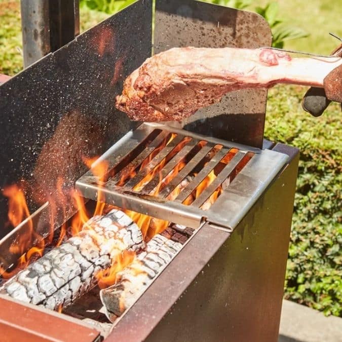 Grătar pe lemne carbuni Pedro, Barbecook - imagine 7